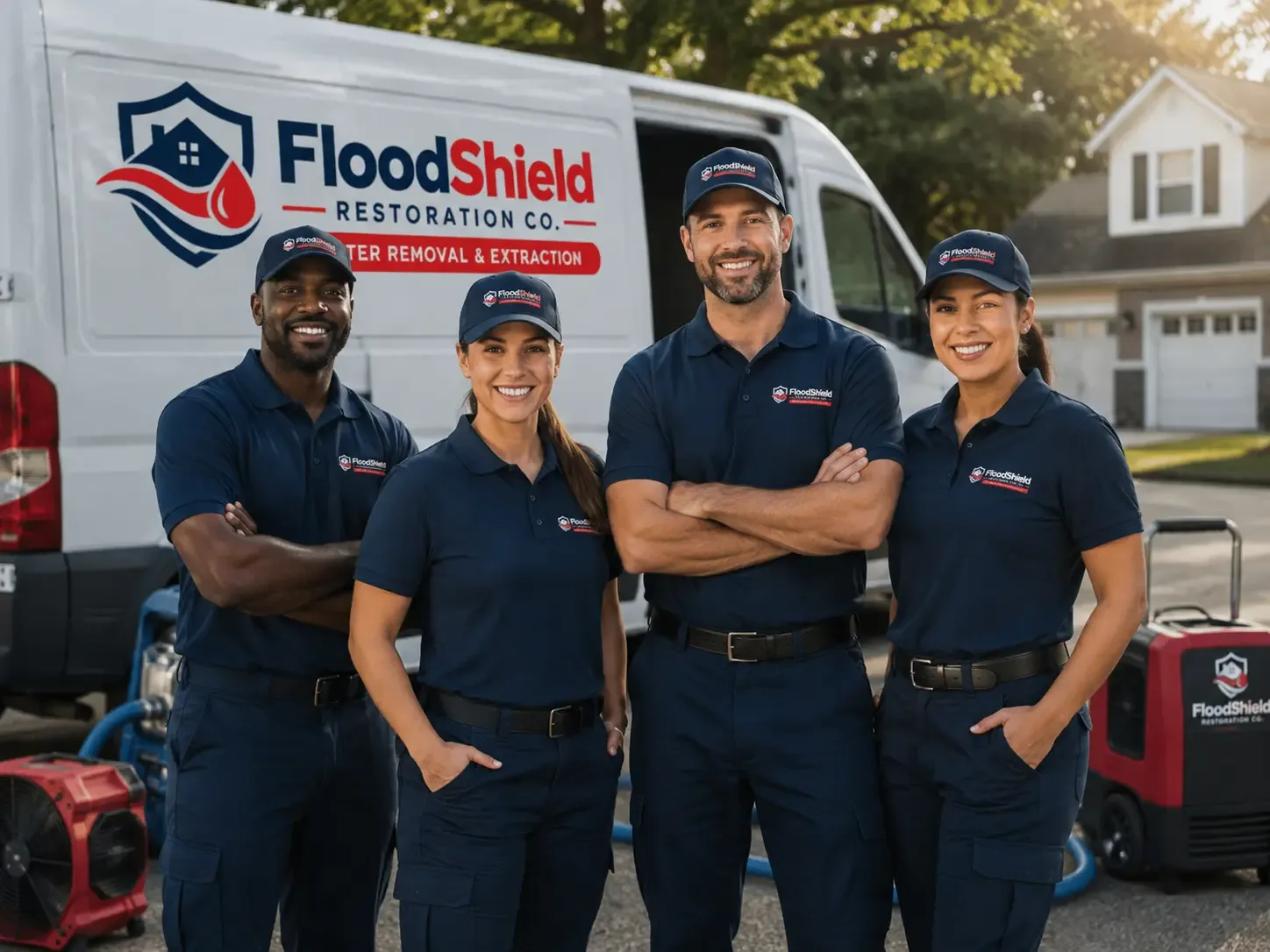 Flood Damage Restoration company in Rush, NY